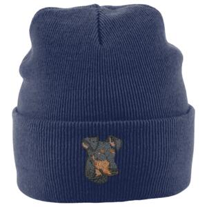 Manchester Terrier - Organic cotton original cuffed beanie Thumbnail
