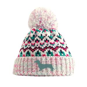 Dachshund ( Sherbert dip) - Blizzard bobble beanie Thumbnail