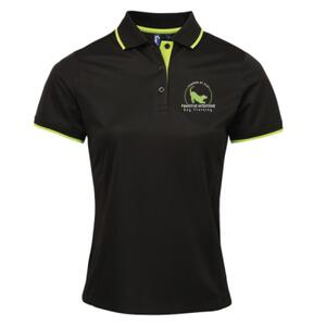 Pawsitive Intentions - Women's contrast Coolchecker® polo Thumbnail