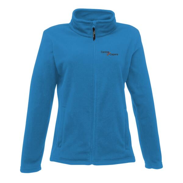 canine capers - Women's full-zip microfleece Thumbnail