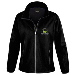 Pawsitive Intentions  - Women's Core printable softshell jacket Thumbnail