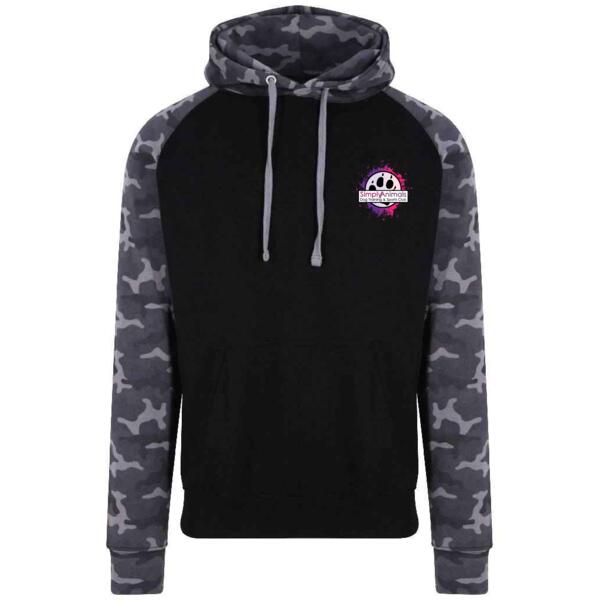 Simply animals - AWdis camo baseball Hoodie  Thumbnail