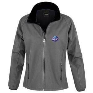 Burghfield Petanque Club - Women's Core printable softshell jacket Thumbnail