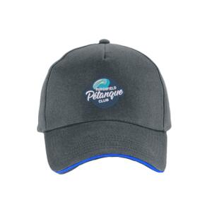 Burghfield Petanque Club - Beechfield Ultimate 5 Panel Cap with Sandwich Peak Thumbnail