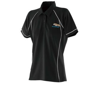 flyby Ultimate Agility - Women's piped performance polo Thumbnail