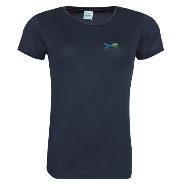 Ready 2 Run  - AWDis Ladies Cool T-Shirt Thumbnail