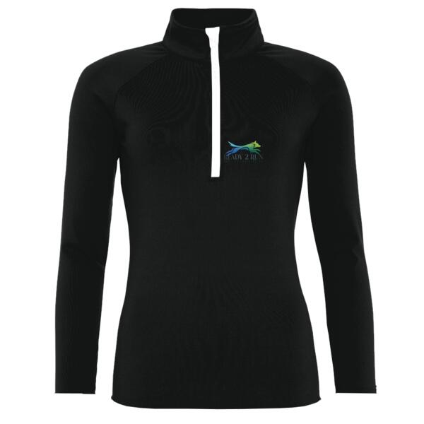 Ready 2 Run  - Women's cool ½ zip sweatshirt Thumbnail