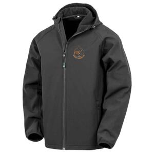 Boxer Agility - Result Genuine Recycled Three Layer Printable Hooded Soft Shell Jacket Thumbnail