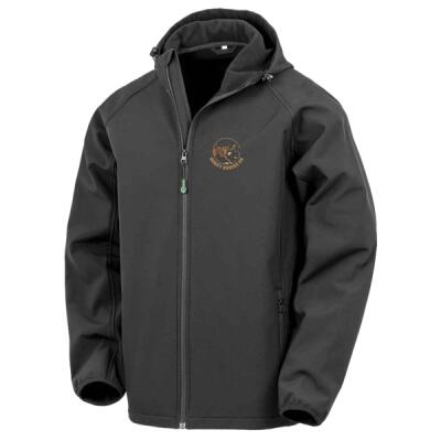 Boxer Agility - Result Genuine Recycled Three Layer Printable Hooded Soft Shell Jacket Thumbnail