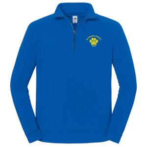 Gillingham - Fruit of the Loom Iconic Premium Zip Neck Sweatshirt Thumbnail
