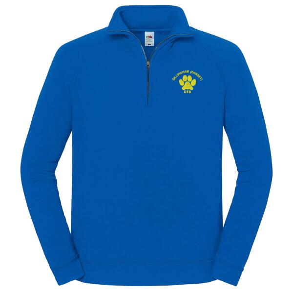 Gillingham - Fruit of the Loom Iconic Premium Zip Neck Sweatshirt Thumbnail