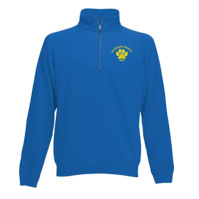 Gillingham - Fruit of the Loom Premium Zip Neck Sweatshirt Thumbnail