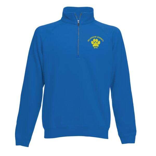 Gillingham - Fruit of the Loom Premium Zip Neck Sweatshirt Thumbnail