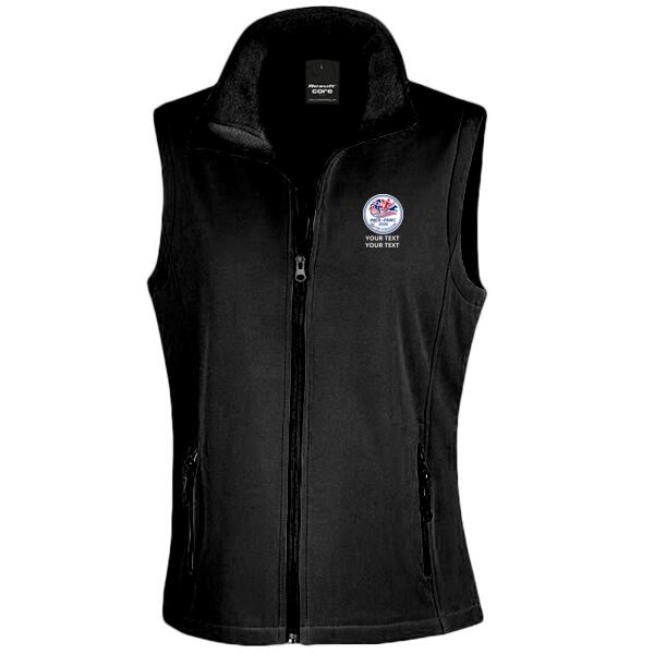 IMCA 2026 - Women's printable softshell bodywarmer Thumbnail