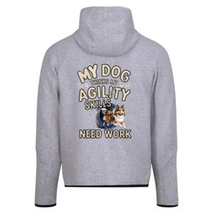 MY DOG SKILLS SHELTIE - Result Recycled Ladies Three Layer Printable Hooded Soft Shell Jacket - AWDis Cool Adapt Fleece Zoodie Thumbnail