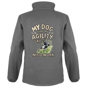 DOG SKILLS BORDER COLLIE - Core printable softshell jacket Thumbnail