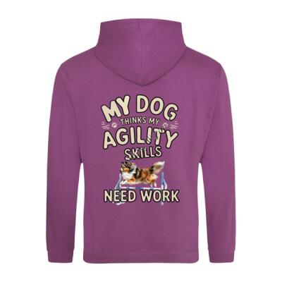 Sheltie Jumping - AWDis College Hoodie Thumbnail