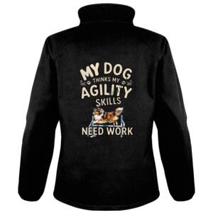Sheltie Jumping - Women's Core printable softshell jacket Thumbnail