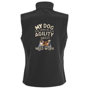 Sheltie Jumping - Result Recycled Ladies Printable Soft Shell Bodywarmer Thumbnail