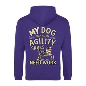 Merle COllie - AWDis College Hoodie Thumbnail