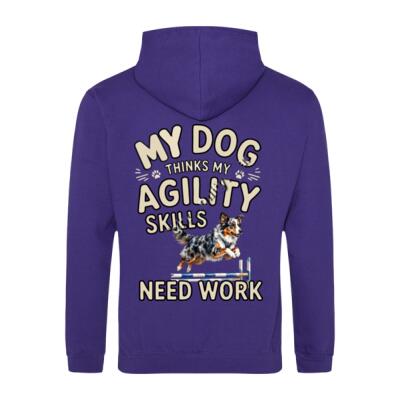 Merle COllie - AWDis College Hoodie Thumbnail