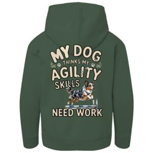 Merle COllie - AWDis Kids Hoodie Thumbnail