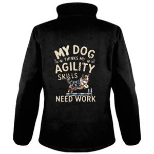 Merle COllie - Women's Core printable softshell jacket Thumbnail