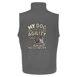 Merle COllie - Result Core Printable Soft Shell Bodywarmer Thumbnail