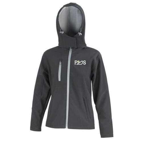 Pods agility - Result Core TX performance ladies Hooded Softshell Jacket Thumbnail