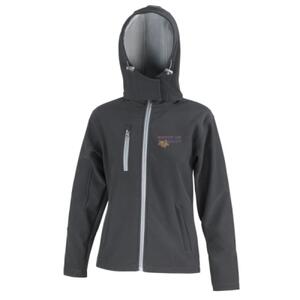 Badshot Lea Agility - Result Core TX performance ladies Hooded Softshell Jacket Thumbnail
