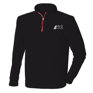 Maidstone Activity Dogs  - ¼ zip long sleeve fleece piped Thumbnail