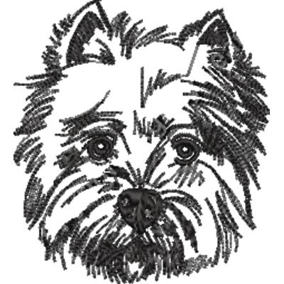 Westie iutlline Thumbnail