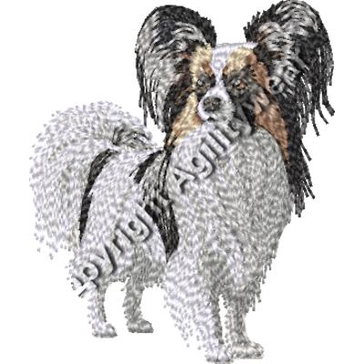 Papillon Standing Thumbnail