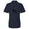 Women's piped performance polo Thumbnail