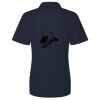 Women's piped performance polo Thumbnail