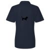 Women's piped performance polo Thumbnail