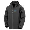Result Genuine Recycled Three Layer Printable Hooded Soft Shell Jacket Thumbnail