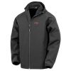 Result Genuine Recycled Three Layer Printable Hooded Soft Shell Jacket Thumbnail