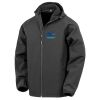 Result Genuine Recycled Three Layer Printable Hooded Soft Shell Jacket Thumbnail