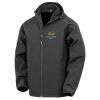 Result Genuine Recycled Three Layer Printable Hooded Soft Shell Jacket Thumbnail
